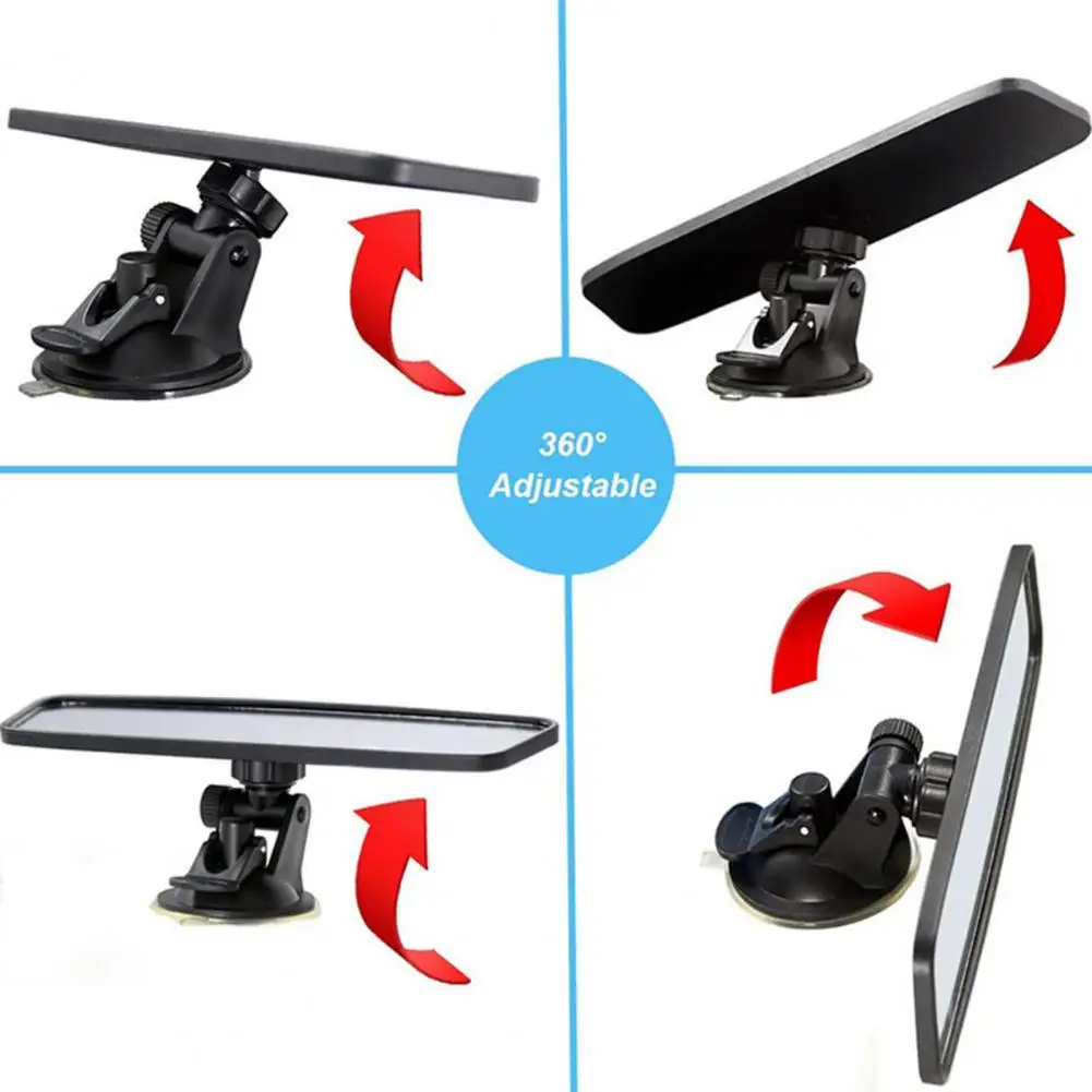 مرآة الرؤية الخلفية قوية شفط عالية الوضوح العالمي المتعلم القيادة مدرب شفط كأس مرآة الرؤية الخلفية للخارجية