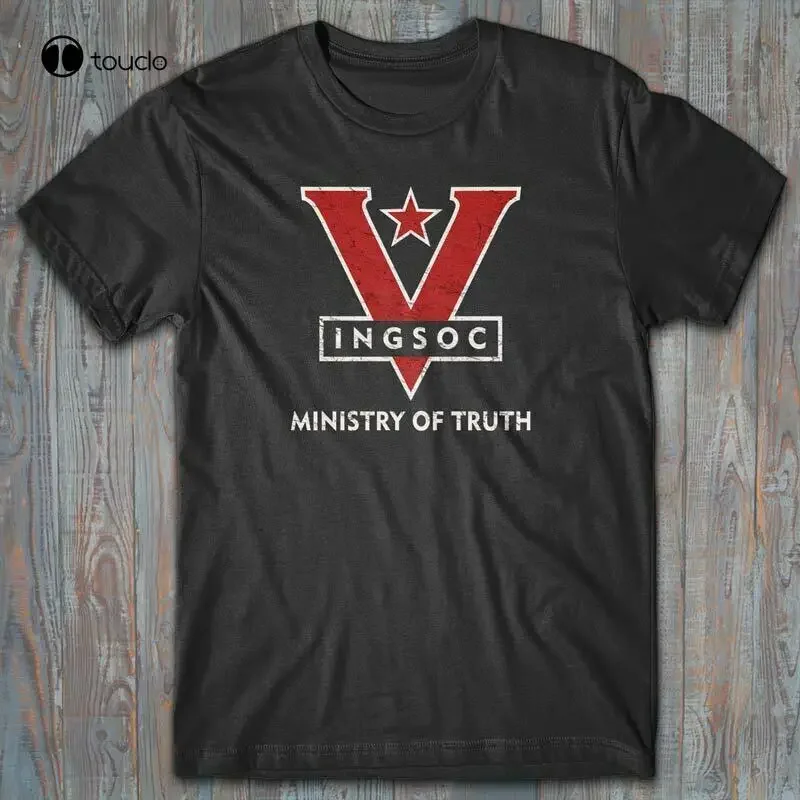 T-Shirt Cool Ingsoc ministère de la vérité-Orwell 1984, T-Shirt socialisme grand frère