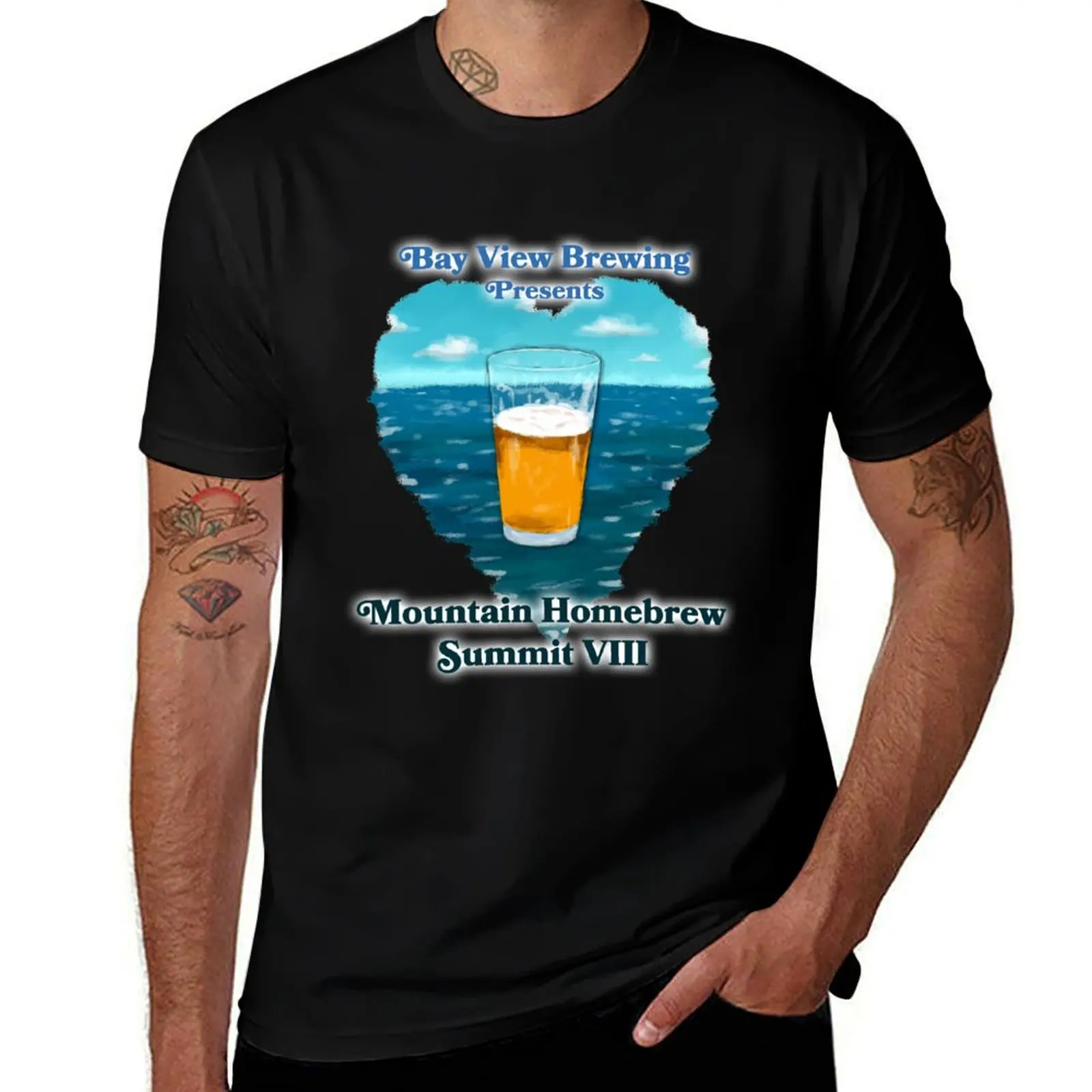 Mountain Homebrew Summit VIII T-Shirt Outdoor Activity Sports T-Shirt