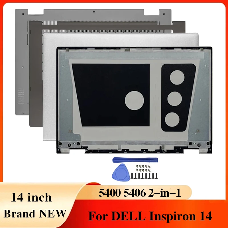 

For DELL Inspiron 14 5400 5406 2-in-1 NEW Laptop Screen Laptops Case LCD Back Cover Palmrest Top Case Bottom Case 0MCP26 0RV0PM