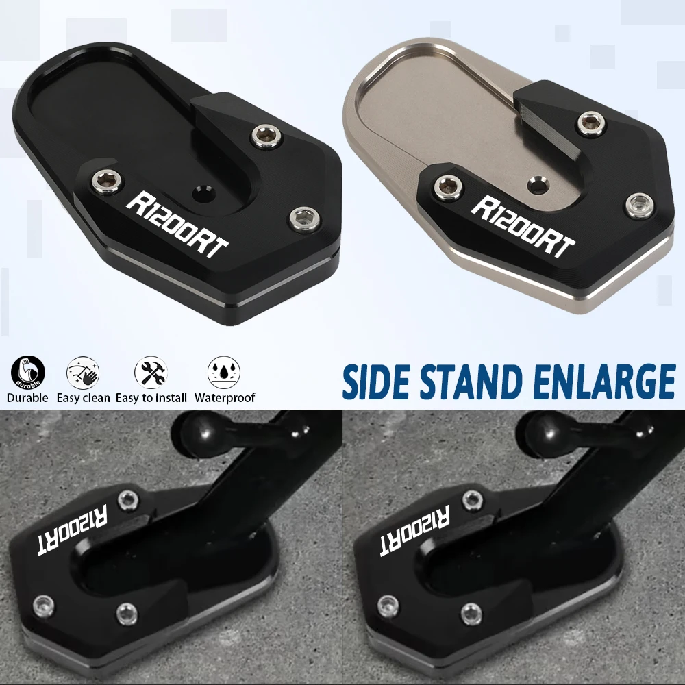 

For BMW R1200RT R1200 RT 2013-2018 Accessories Side Stand Extension Pad Kickstand Pad R1250RT R1250 RT 2018-2025 2022 2023 2024
