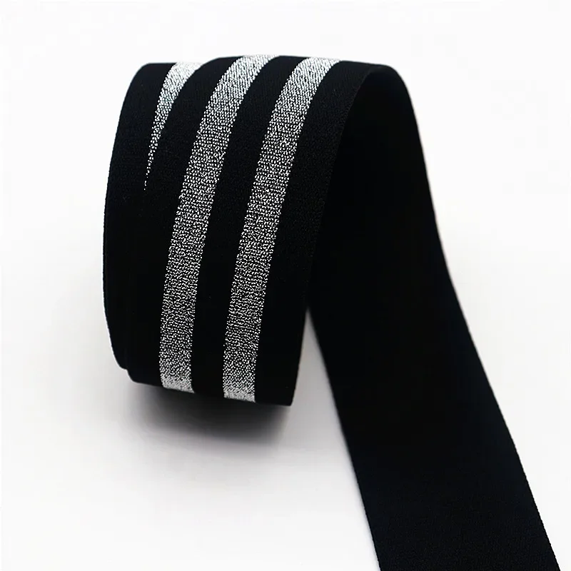 Striped Elastic Band for Garment Decoration