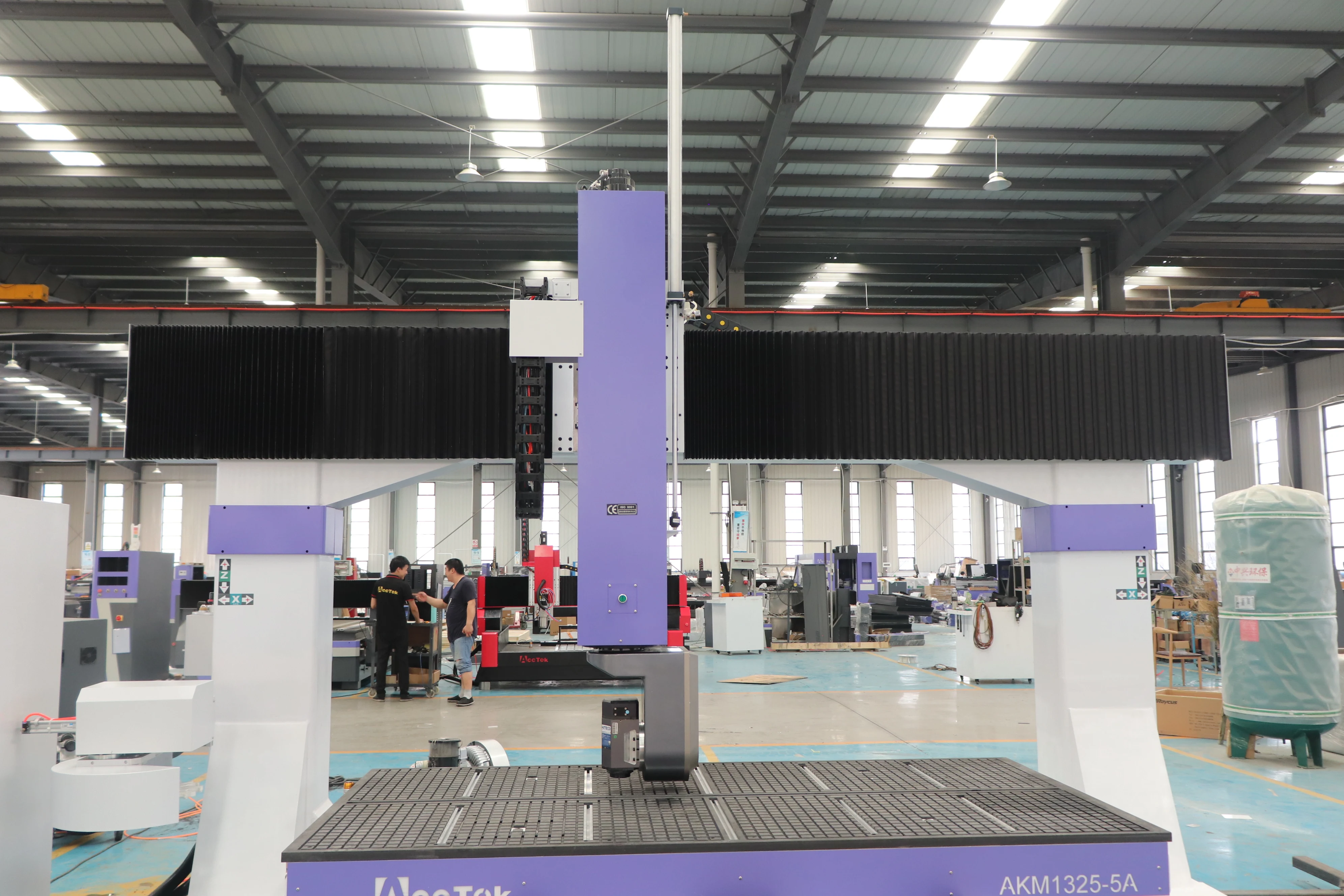 Picture 7: “ 5-axis ATC CNC Router machine ensuring high-speed precise multi-axis machining with Syntec 610MA-E5 control