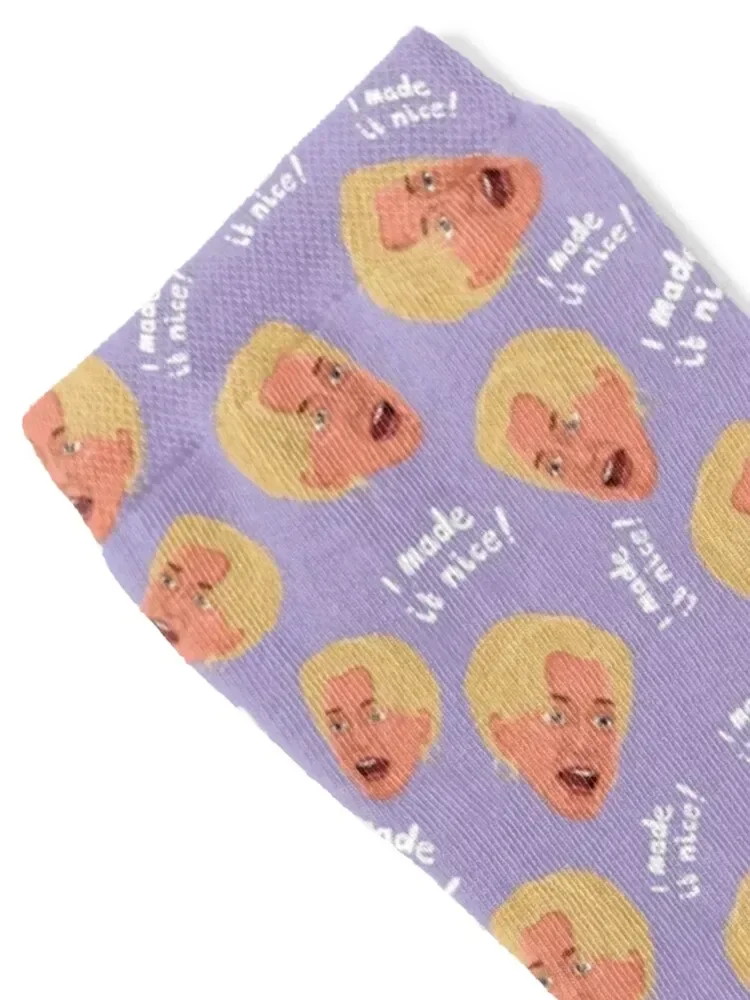 Dorinda I Made It Nice Socks anime Non-slip cotton FASHION Boy Child Socks Women's