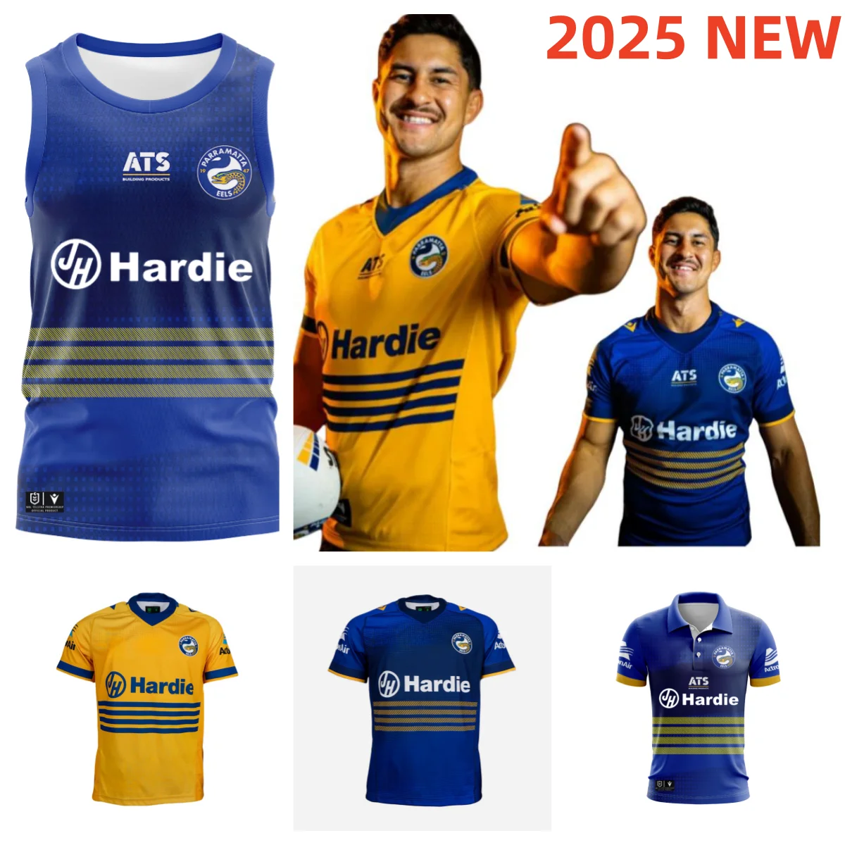 Parramatta Eels 2025 Home/Away Kit