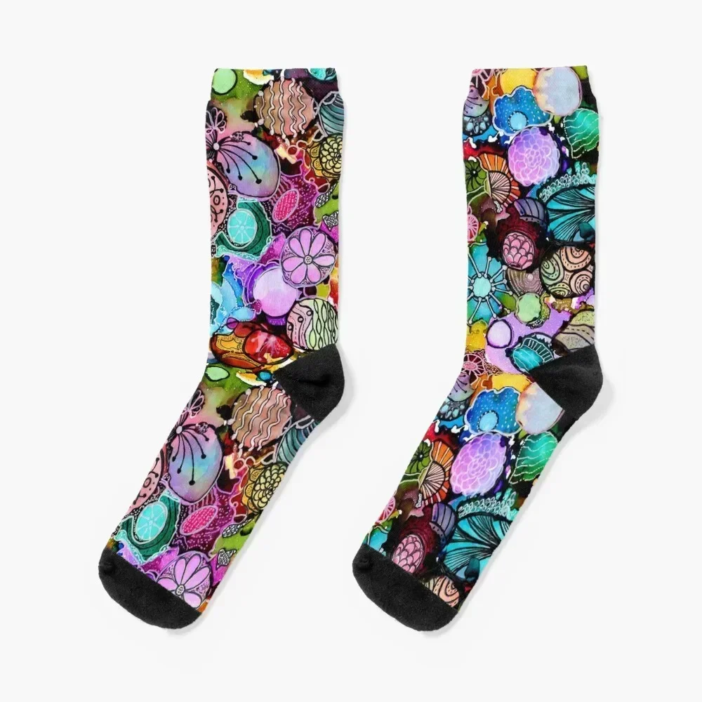 

Inky Doodle Goodness! Socks Antiskid soccer sport Ladies Socks Men's