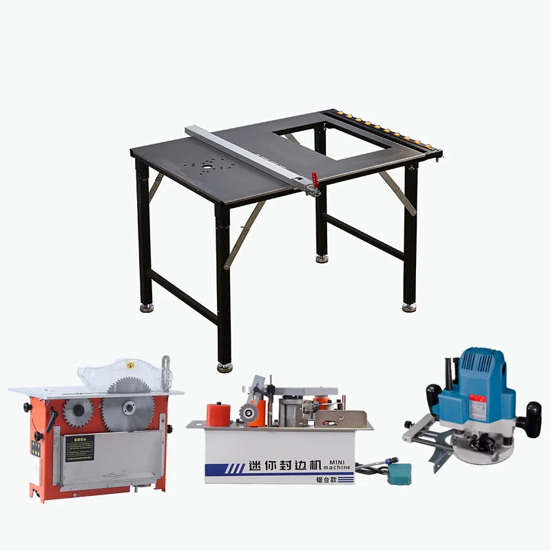 Table Wood Cutting Table Saw Machine and Router Table Cheap Price Lightweight Foldable Saw