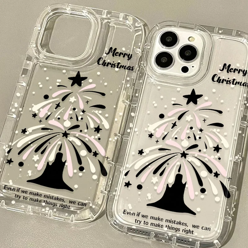 Merry Christmas Phone Case For Xiaomi Poco X3 X6 Pro Cover M4 M5 Redmi 10 9 13C 9C 9T Mi 11 Lite 12 12S Protective Bumper Funda