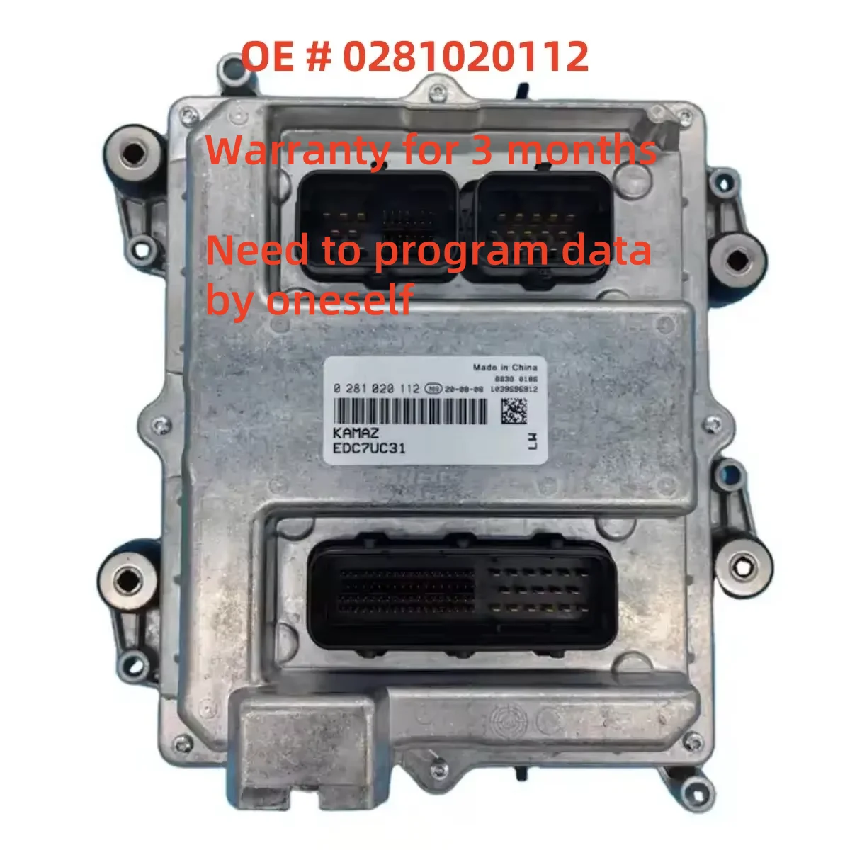 

High quality 0281020112 0281 020 112 EDC7UC31 ECU Diesel Engine Electronic Control Module ECM for Bosch ﻿