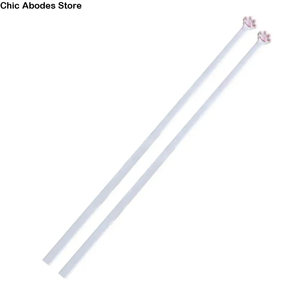 

Reusable Cat Paw Chopsticks Comfortable Grip Non-Slip Cute Eating Chopsticks Easy To Clean Multi-functional Pink Paw Food Clip