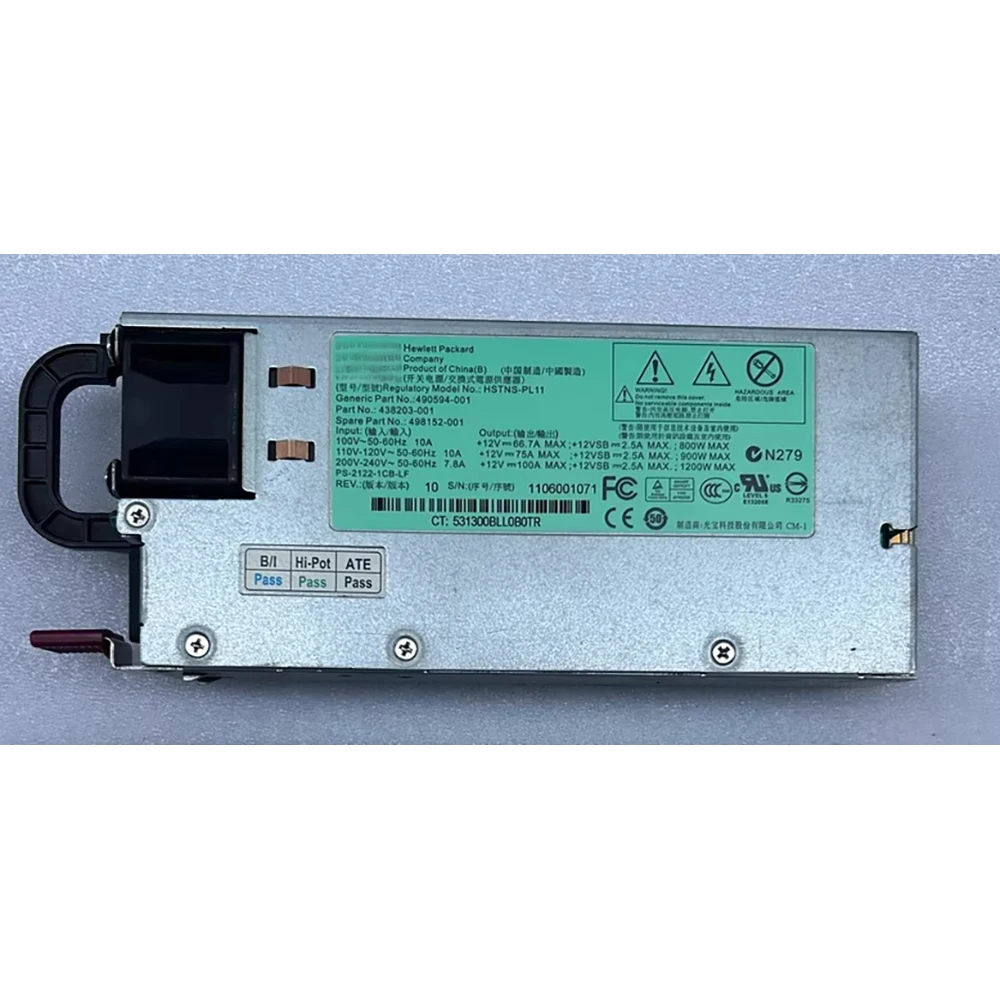 HSTNS-PL11 1200W server power supply
