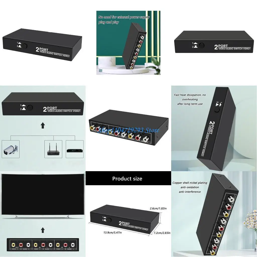 Y2GD Av Switcher Fo…