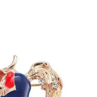 Vintage Court Style Enamel Galloping War Horse Brooches Pins For Women Clothing Accessories Men Fashion Suit Lapel Corsage