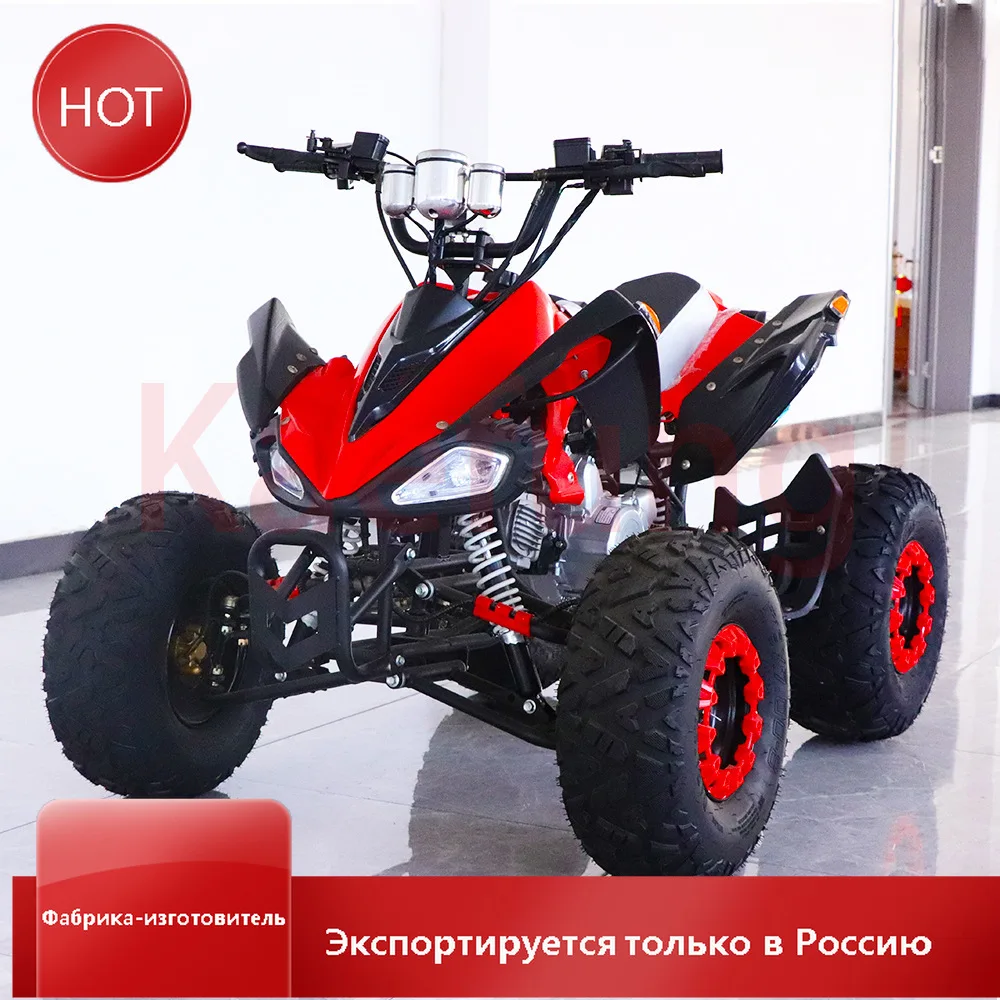 Beach Bike Quad Off-Road Motorcycle 49cc Little Bull Petrol ATV All Terrain Field Buggy