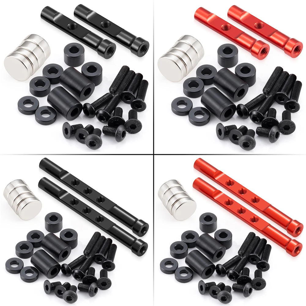 AXSPEED Aluminum Body Post Mount Kit 30/55mm for 1/10 RC Drift Car Tamiya TT02, YOKOMO, Sakura All Series Upgrade Parts