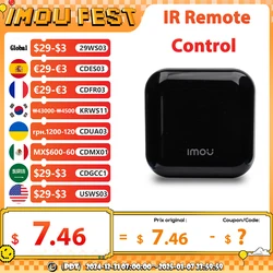 Imou-ユニバーサルリモコン,音声制御,wifi,アプリ,赤外線,スマートホーム,テレビ,エアコン