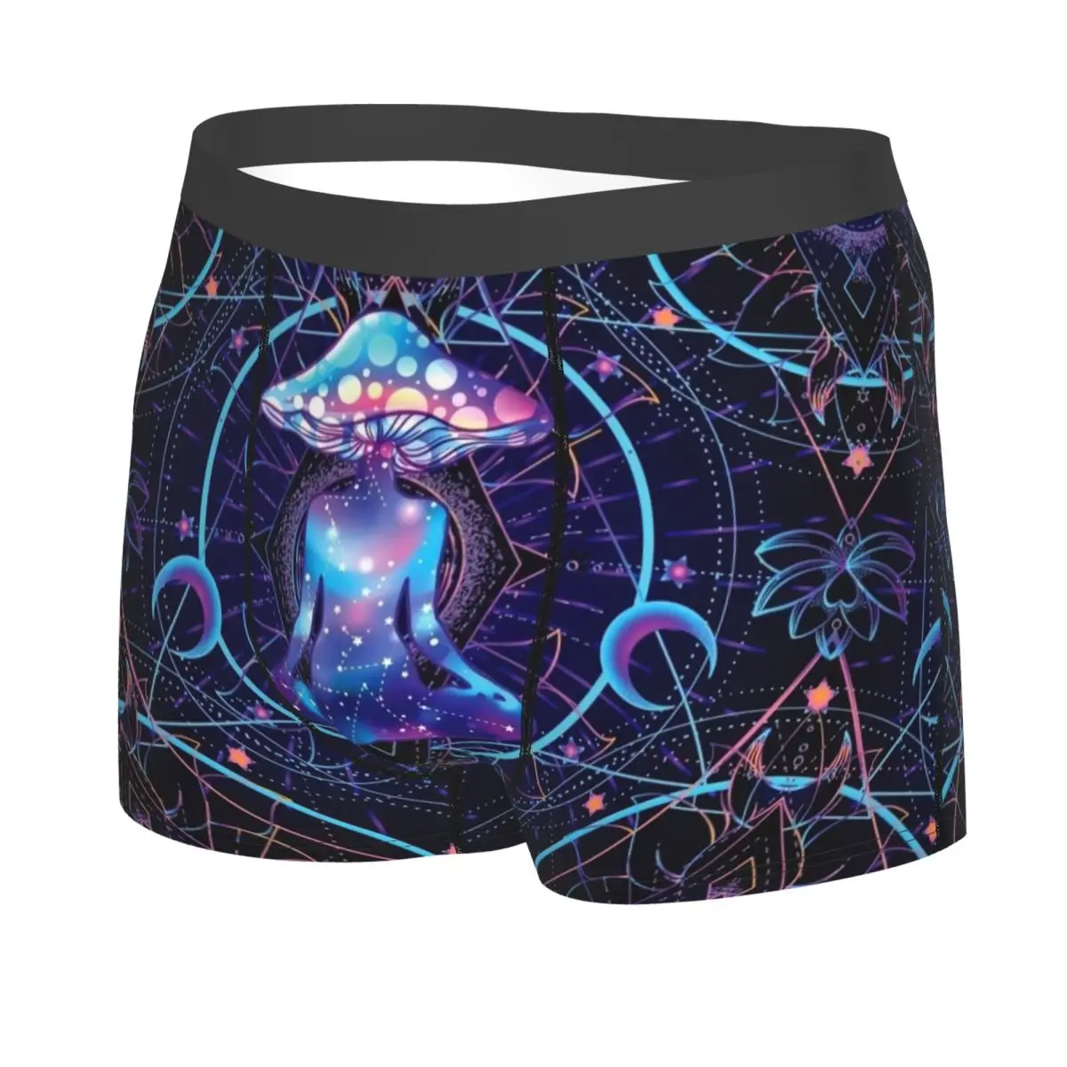 Male Cool India Mandala Underwear Boxer Briefs Men Soft Shorts Underpants