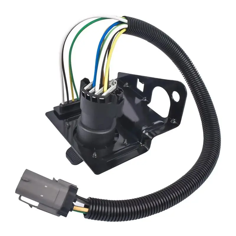 

YC3Z-13A576-CA 4&7 Pin Trailer Tow Wiring Harness Plug For Ford F250 F350 F450 F550 Super Duty 1999-2001