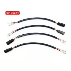 Turn Signal Wire Adapter Plug Connector For DUCATI 696 796 797 800 803 821 848 899 937 939 950 955 959 1100 1199 1200 1260 1299