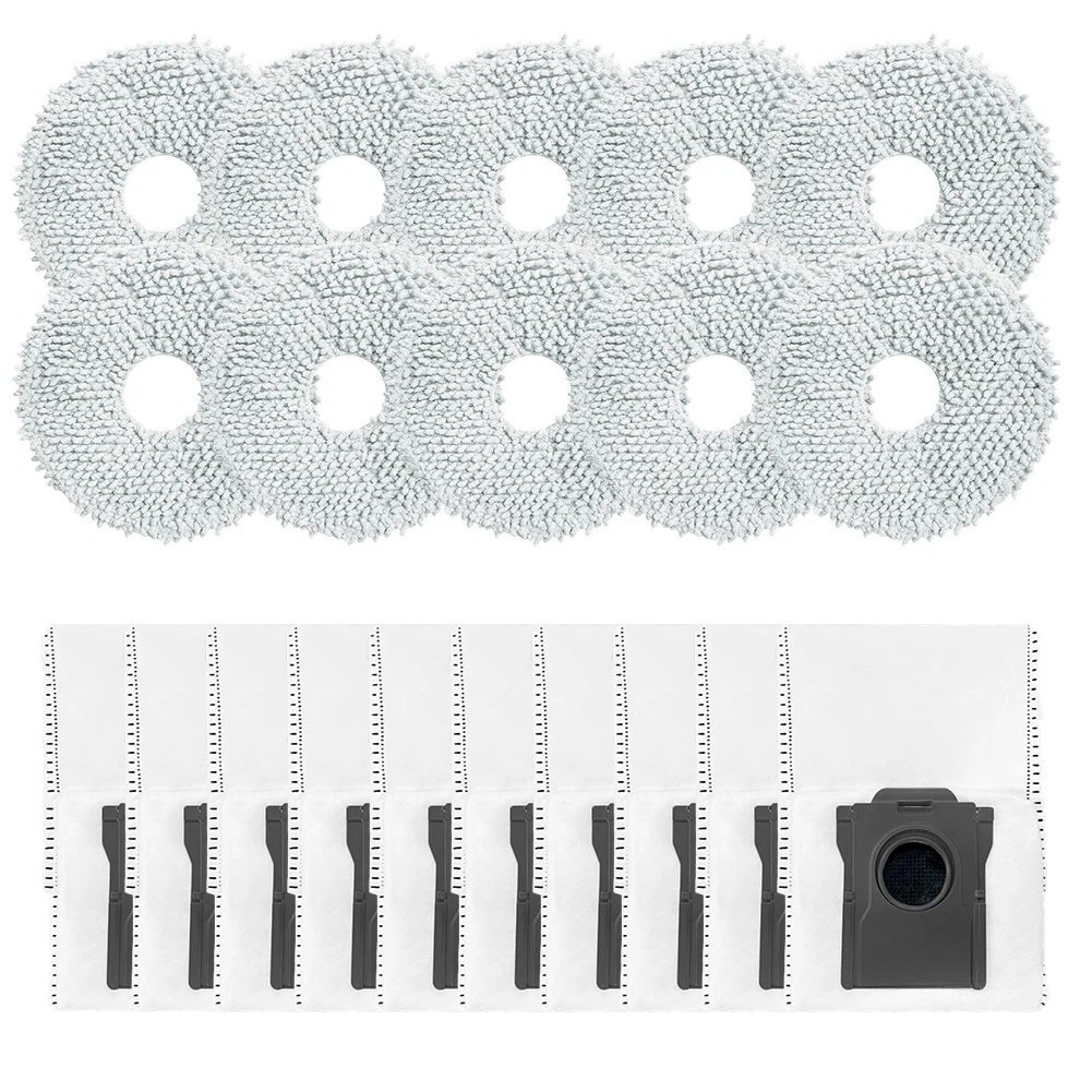 10Pcs Mop Pads With… - image