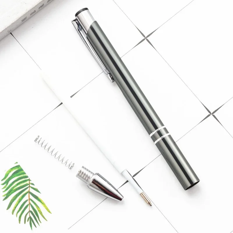 الجملة شخصية الكرة المعدنية القلم، 20pcs/lot، دعم طباعة الشعار، الإعلان، حار بيع، مخصص