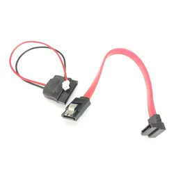 Mini Chassiss Host 2Pin to SATA Power +  Hard Disk Data Cable Motherboard