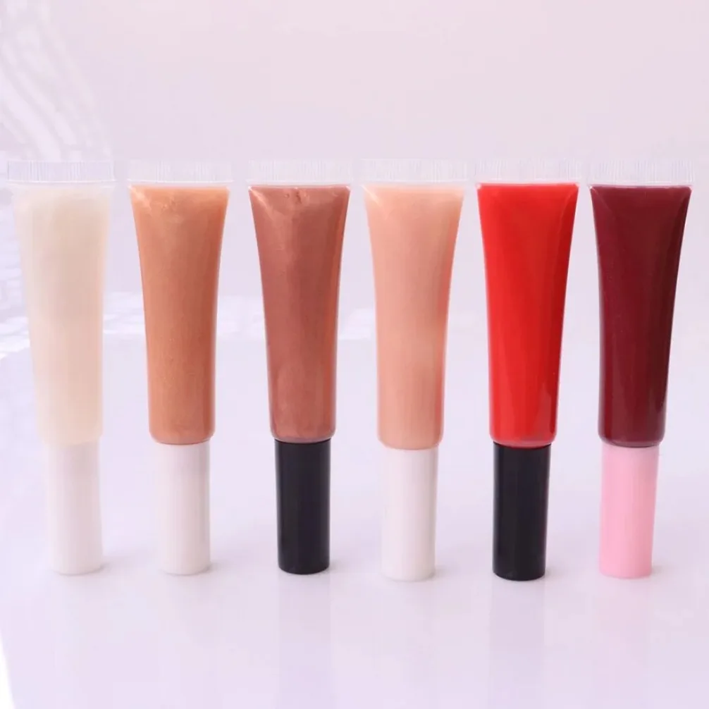 Long Lasting Waterproof Vibrant Lipstick Hydrating Mirror Glossy Pearl Lip Oil Private Label Custom Logo Vegan Makeup Wholesale