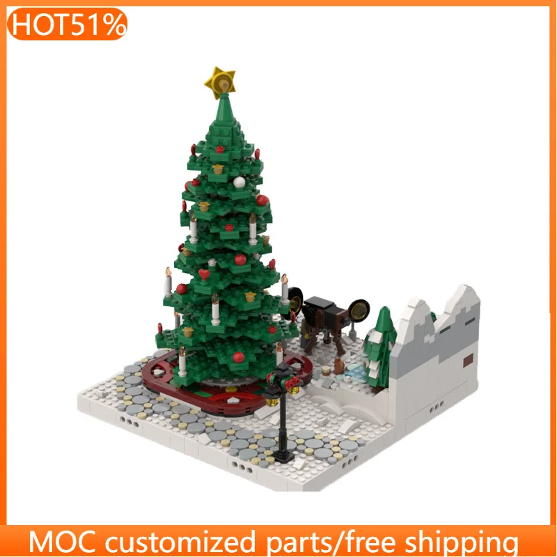 358 PCS Medieval Display forset 0564+40573 MOC Customize Modular Building Block Popular Simple Creative DIY Toy Birthday Gift
