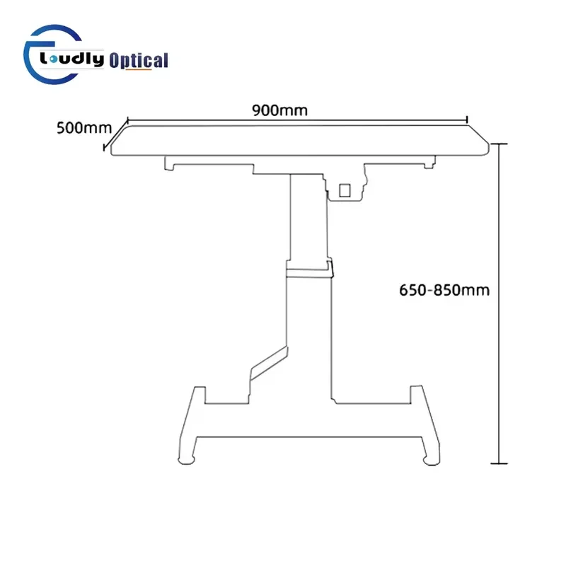 Ophthalmic  Optometry Motorized Lifting Table Electric Table Optical Instruments Table ET-D
