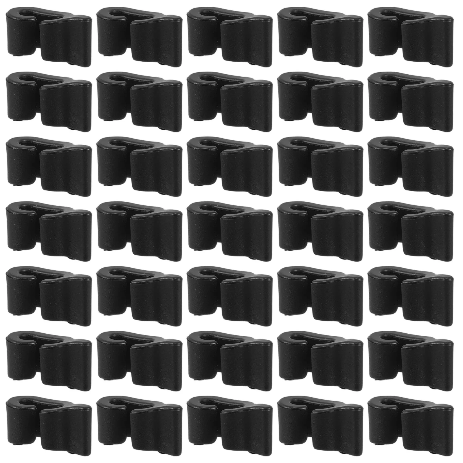

40pcs Storage Cabinet Latch Clips Adjustable Plastic Buckles For Wire Cage Pet Crate Door Locks Heavy Duty Closet Shoe Cabinet