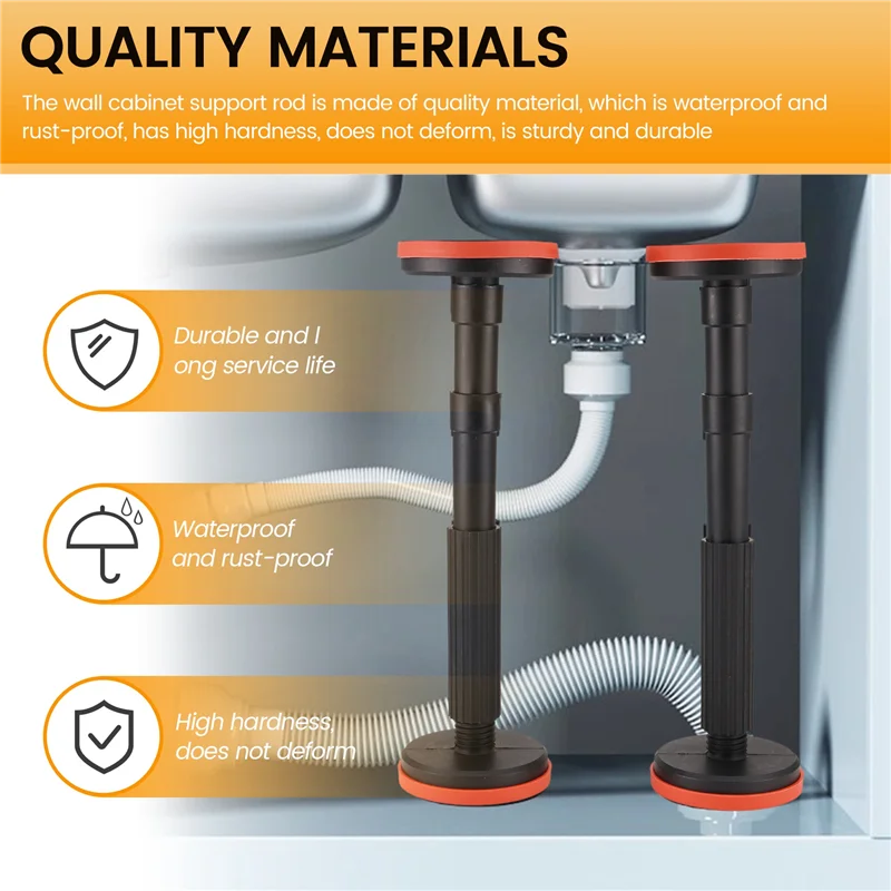 

Single Socket Round Heads Support Bathroom Cabinet Installation Load Bearing Adjustable Lifting And Fixing Tool