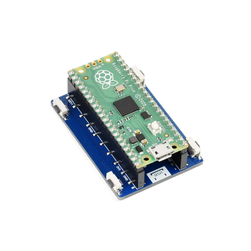 Waveshare โมดูลจอแสดงผล LCD ขนาด2นิ้วสำหรับ Raspberry Pi Pico, 65K สี, 320 × 240, SPI