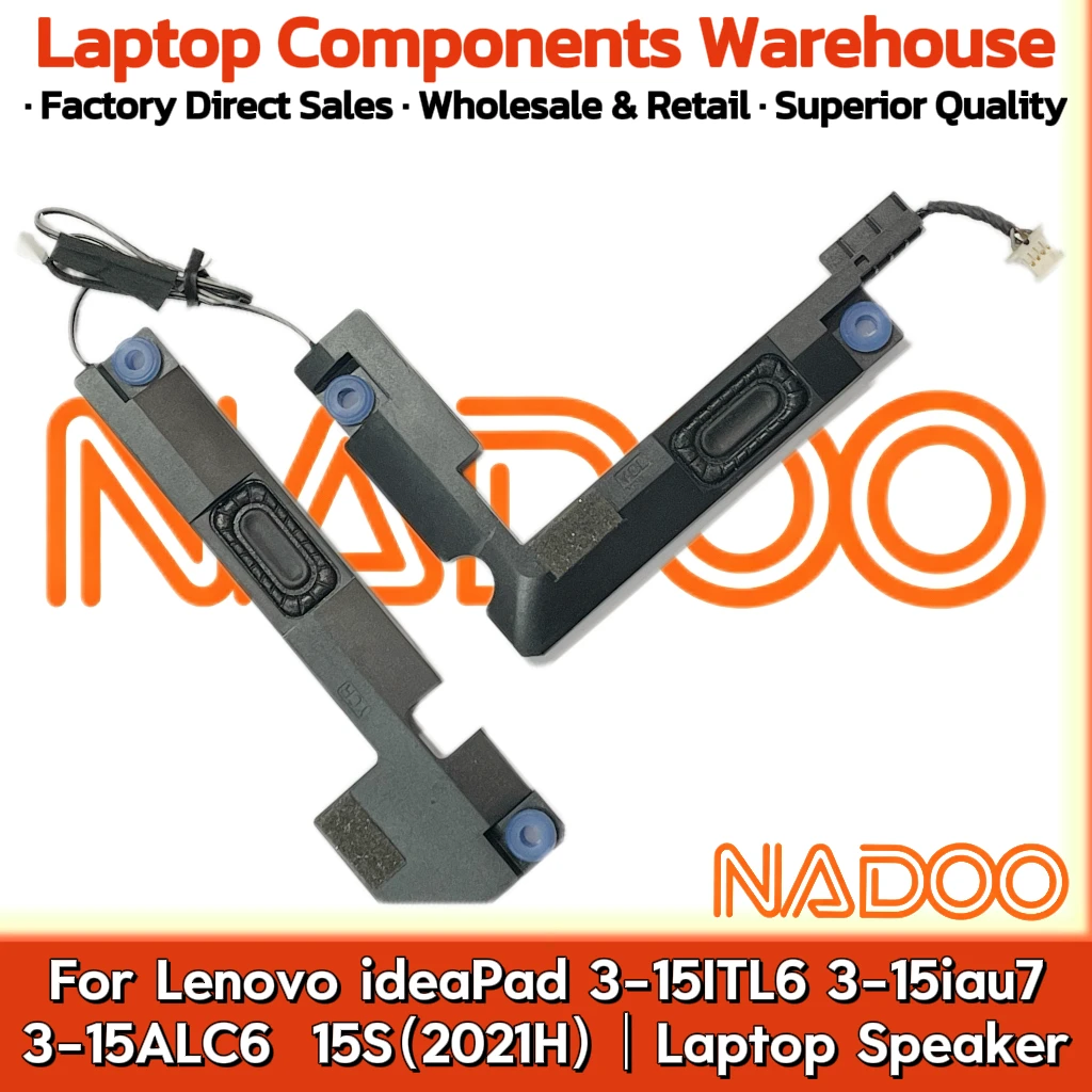 

New Original Laptop Notebook Audio Speaker For Lenovo ideaPad 3-15ITL6 3-15iau7 3-15ALC6 15S（2021H)built-in speaker horn audio