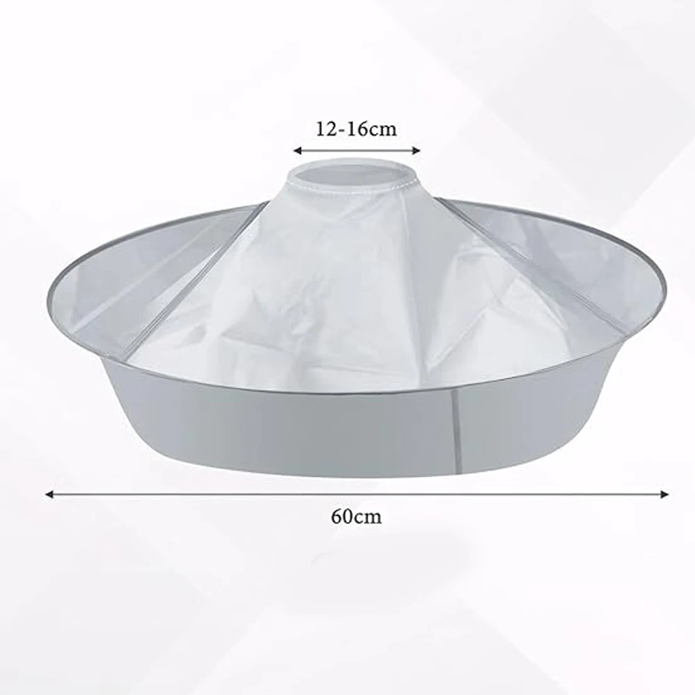 Waterproof Haircut Cape Umbrella, Portable Hair Clippings Catcher for Adults ,Reusable Hairdressing Cloak,Trimming/Coloring