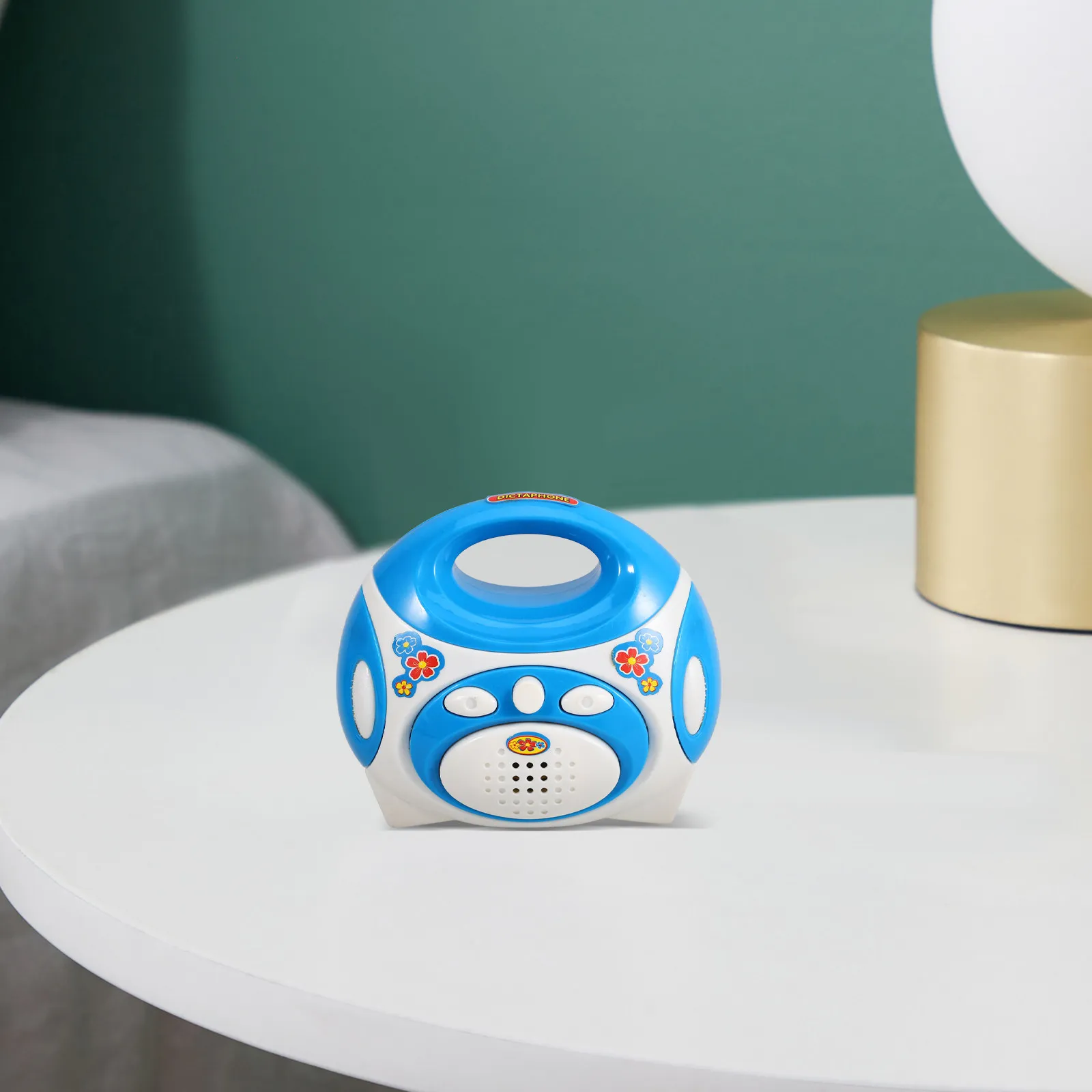 

1 шт. Миниатюрная игрушка в форме радиоприемника, развивающая интерактивная игрушка-радио для детей, мультяшный дизайн, для игр в домик, забавная бытовая техника