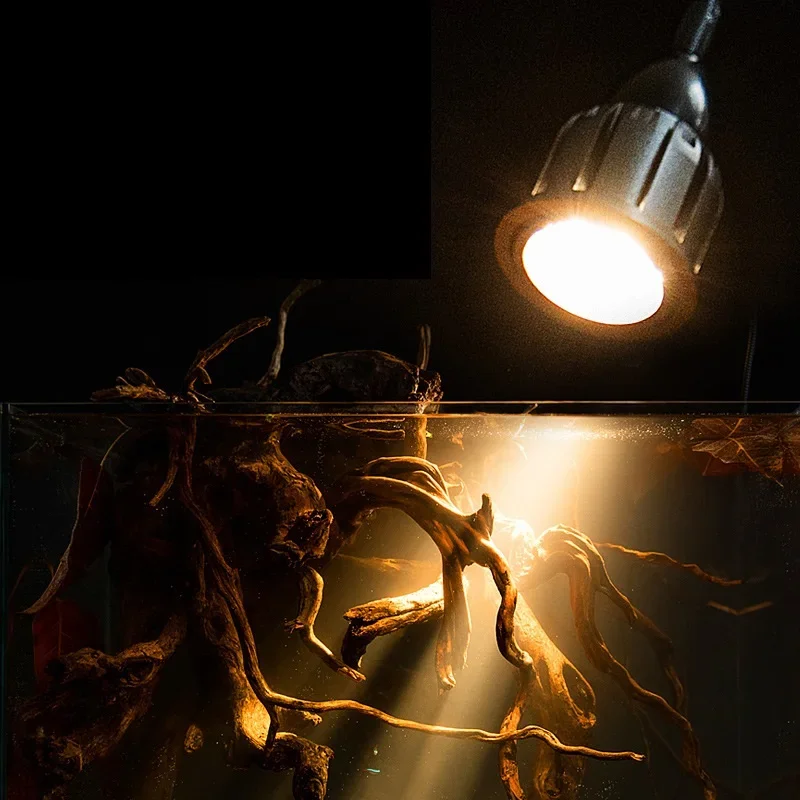 3w 5w 7w Аквариумный светодиодный светильник полного спектра COB Аквариум Ландшафтный прожектор для выращивания растений Лампа для выращивания растений Нано-аквариум Декор для террариума