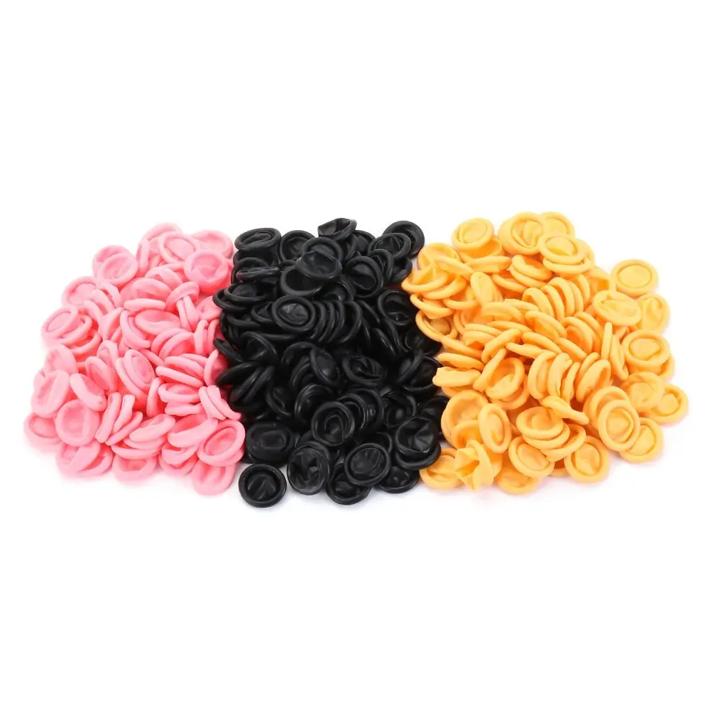 100/300PCS Non-slip Nail Art Tool Latex Finger Cover Rubber Gloves Fingertips Protector Gloves Finger Cots