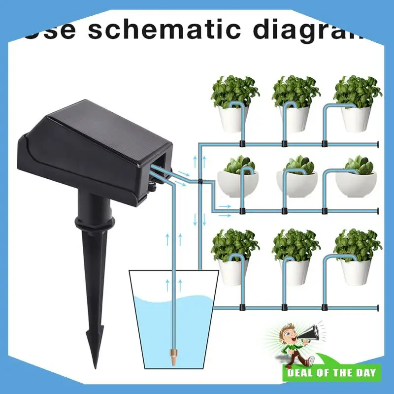 

24-Hour Delivery 2000Mah Solar Powered Automatic Irrigation Timer Drip Water Pump Control Watering System For Garden Lawn Pot