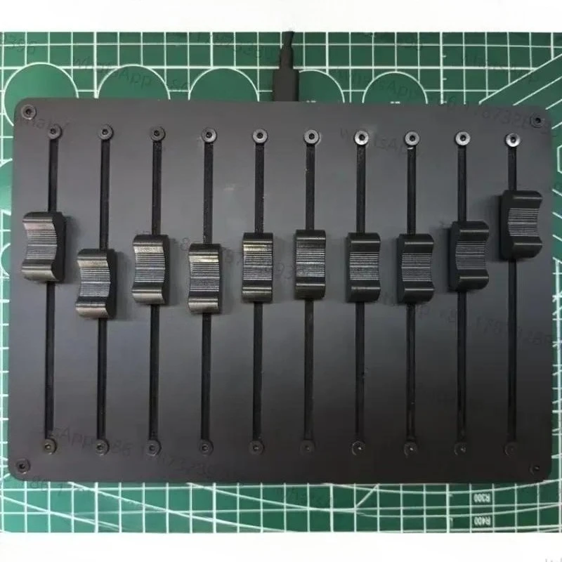 10-way Fader Can Customize CC Information USB Interface Music Hosting Software with MIDI Controller