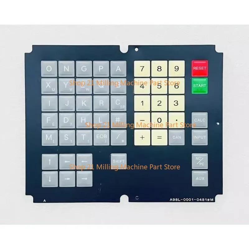 

1PC For FANUC A98L-0001-0481#M Industrial Keypad Membrane Keyboard Protective Film A98L-0001-0481#T