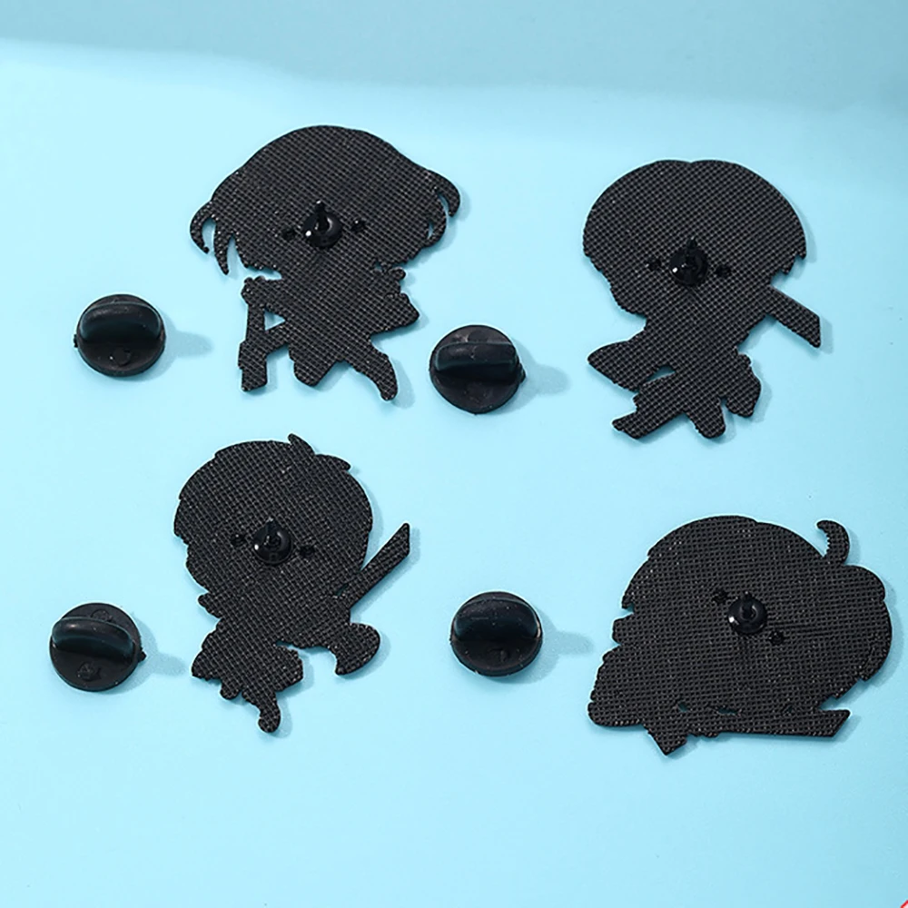 Attack onTitan Enamel Brooches Pins Cartoon Badge Metal Anime Collect Bag Lapel Pin Backpack Fans Christmas Gift For Friends image 5