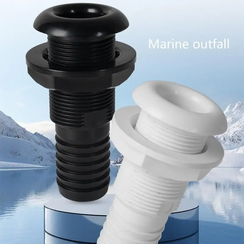 

31bc Thru Drain Connector Fit 1 шланги через корпус фитинг Drain Universal для лодок
