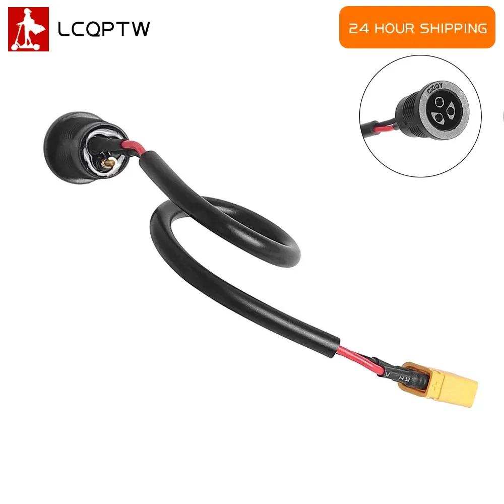 Battery Charging Port for KUGOO KuKirin G2 Master Electric Scooter Power Charger Plug Charging Interface Component Socket