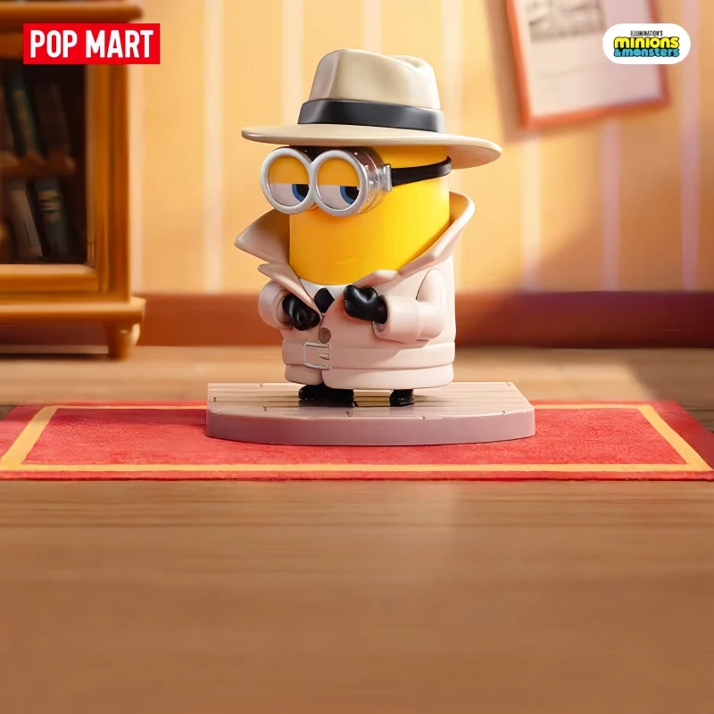 Genuine Hot Selling Stock Popmart Minions And Monsters Series Figurines Surprise Blind Box Toys Ornaments Collection Toy Gifts - view 4