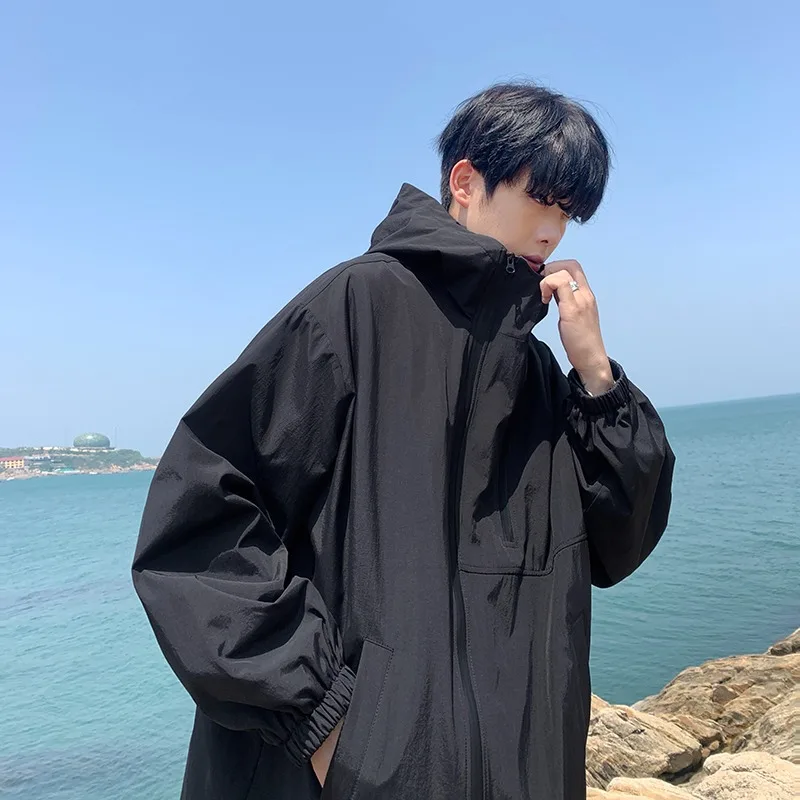 

Men's Outdoor Fce Jaet Loose Fit Hiking Clothes Spring New Sle Casual Haome Design Windproof Long Sve Zipper Clo...