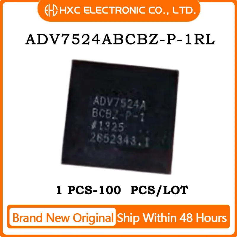 

1/5/10/50PCS 100% New ADV7524ABCBZ-P-1RL ADV7524A BCBZ-P-1 BGA Chip