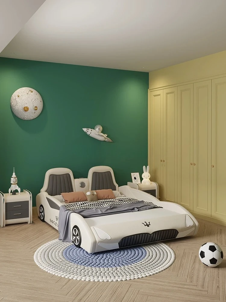 Children's Bed Multi-Functional Bed for Car Single Modern