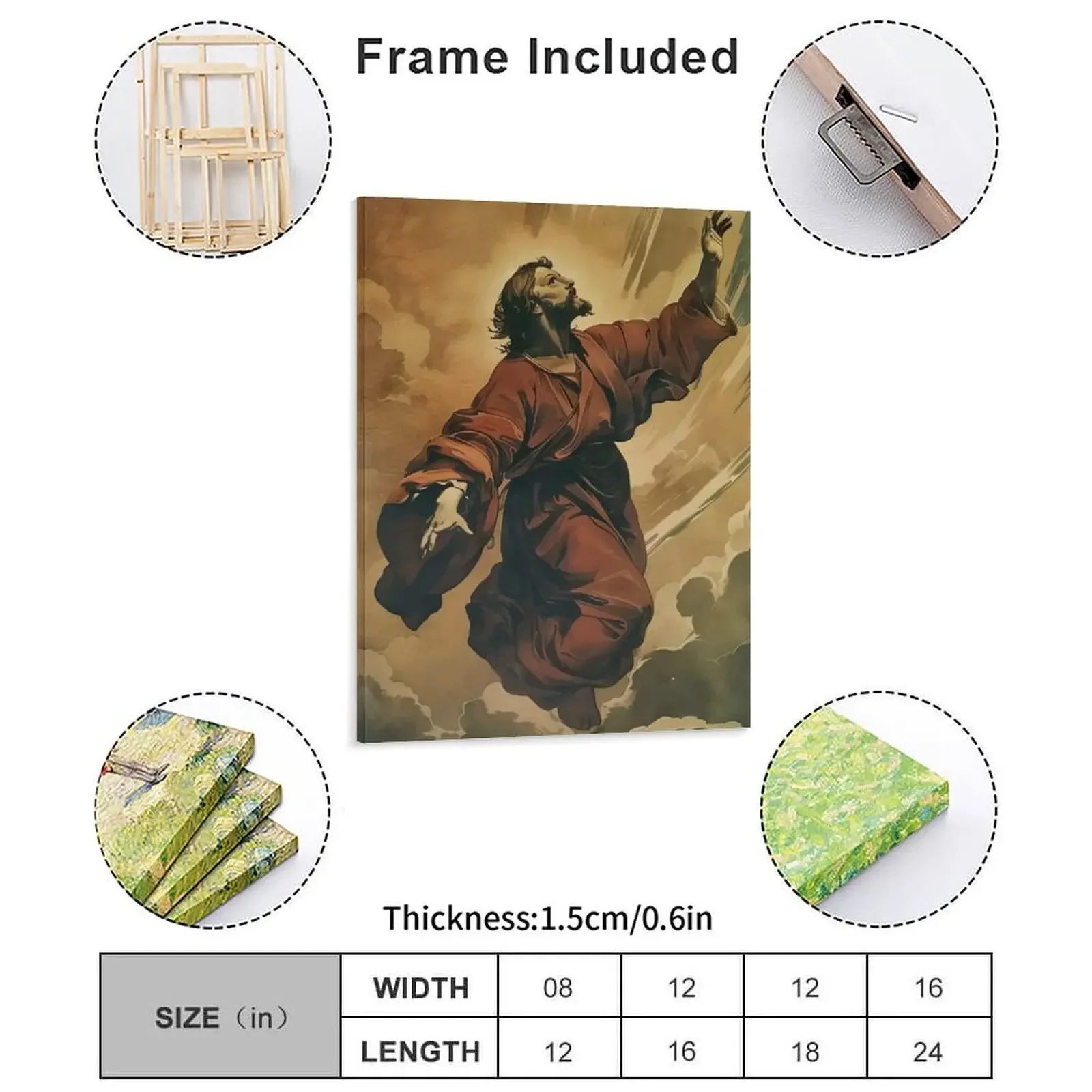 Ascension Of Jesus Canvas Painting Garage Designing Garage Cinema Garage Framed Wall Paintings