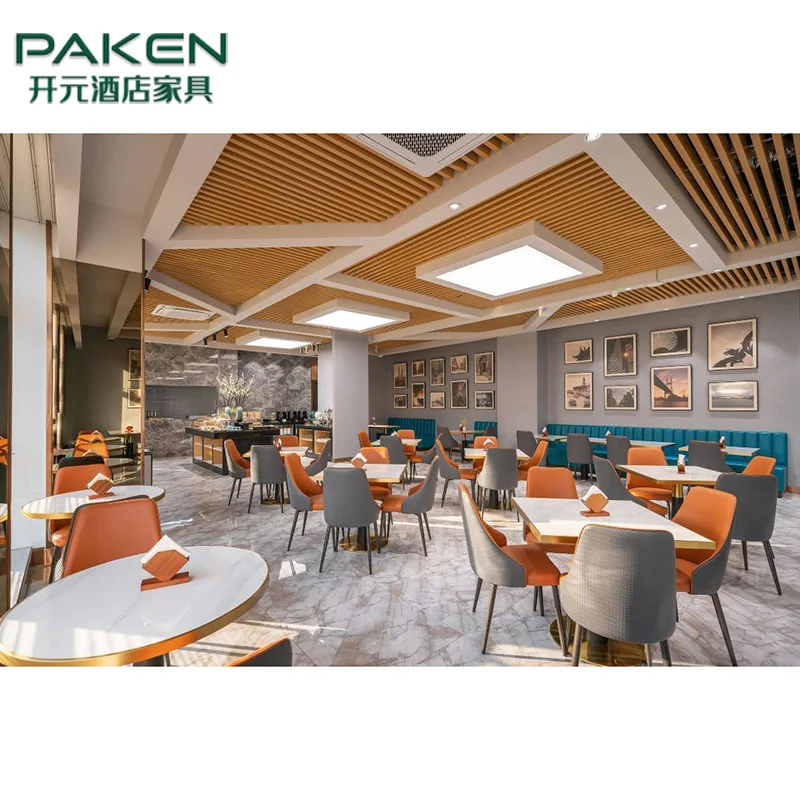 

Foshan Custom Commercial Restaurant Furniture Metal Tables And Chairs Cafe Furniture