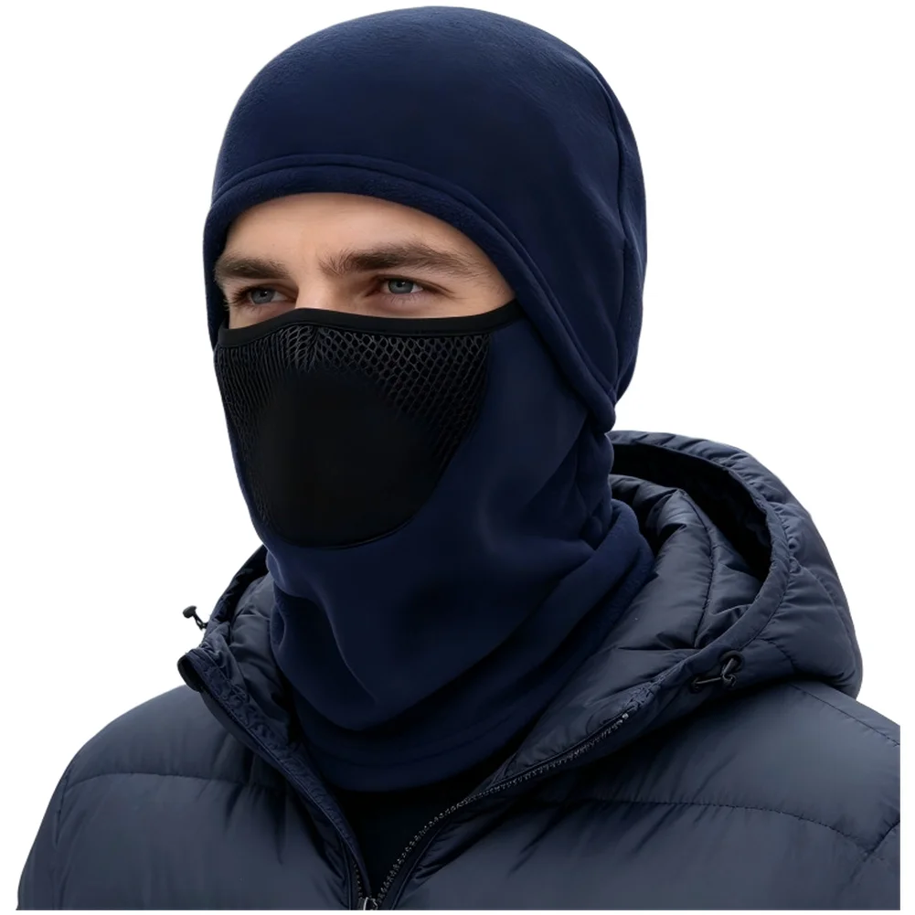 Thermal Windproof For Balaclava for Outdoor Sports Cycling Skiing Hiking Running Warm Neck Fleece Fabric Thermal